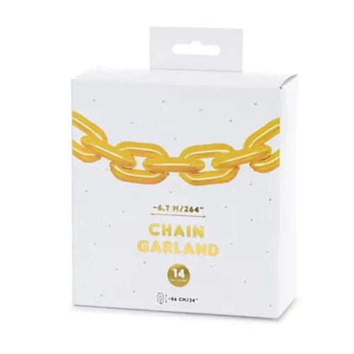 Golden Chain DIY Foil Balloon Garland - 6.7m (1)