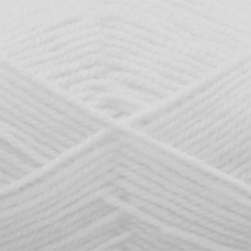 King Cole Big Value DK White Acrylic Yarn - 50g (1)