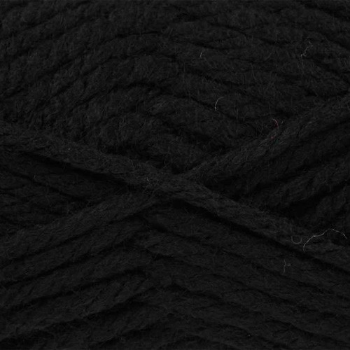 King Cole Big Value Super Chunky Black Acrylic Yarn - 100g (1)