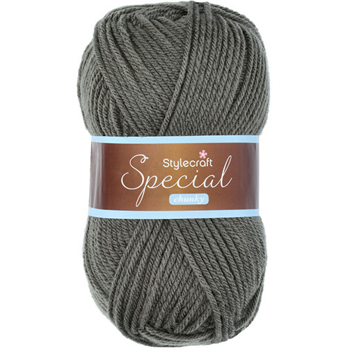 Stylecraft Special Chunky Graphite Acrylic Yarn - 100g (1)