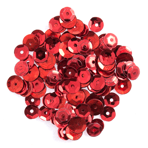 5mm Red Cup Sequins (500)