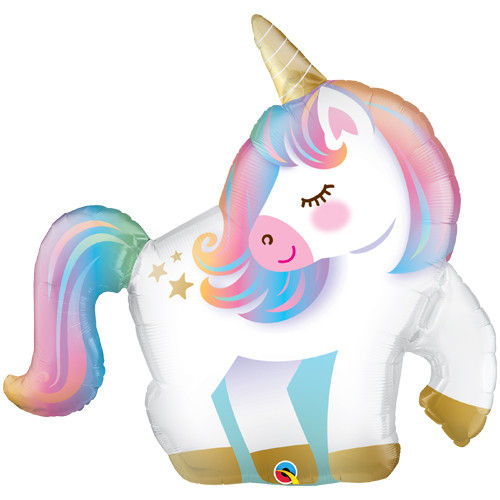 41 inch Pastel Unicorn Foil Balloon (1)