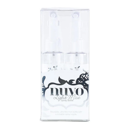 Refillable Light Mist Spray Bottles (2)