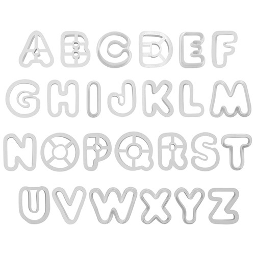 Alphabet Baking Cutter Set (26)