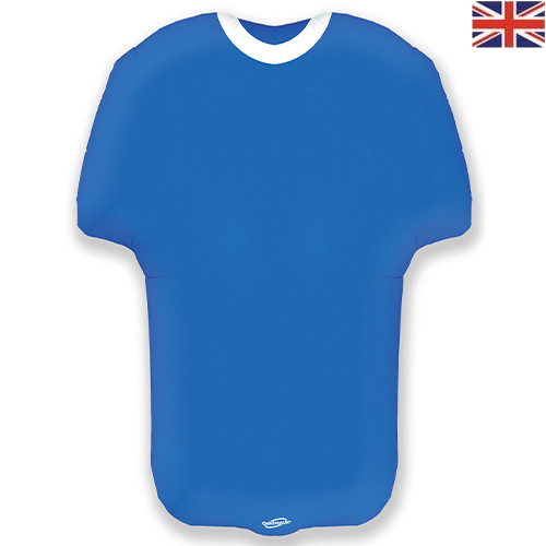 24 inch Blue Sports Shirt Foil Balloon (1)