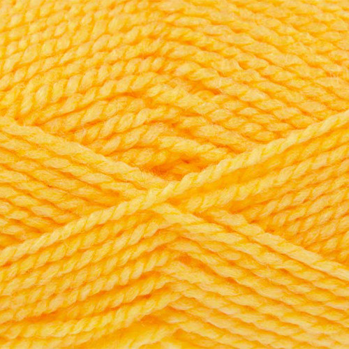 King Cole Big Value Chunky Yellow Acrylic Yarn - 100g (1)