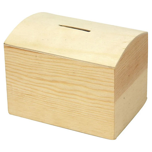 Chest Wooden Money Bank (1)