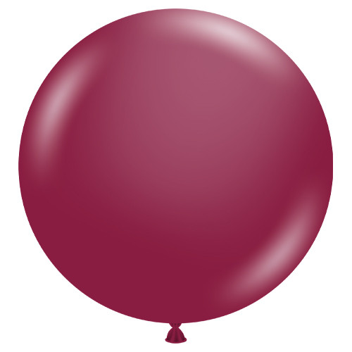 36" Sangria Tuftex Latex Balloons (2)