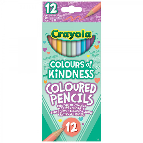 Crayola Colours Of Kindness Coloured Pencils (12)
