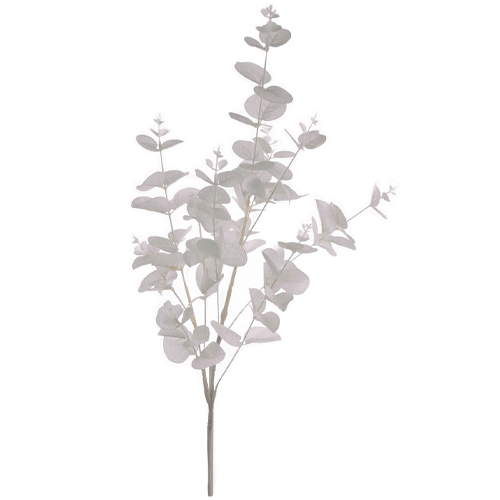 90cm White Eucalyptus Spray (1)