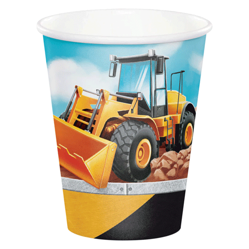 Construction Party Paper Cups (8)