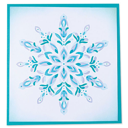 Sizzix Snowflake Layered Stencil Set (4)