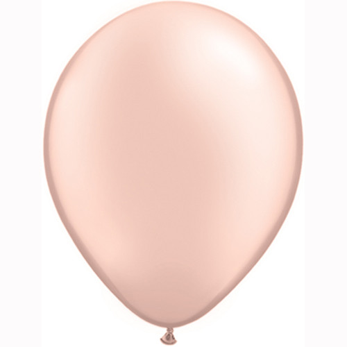 11" Pastel Pearl Peach Latex Balloons (25)