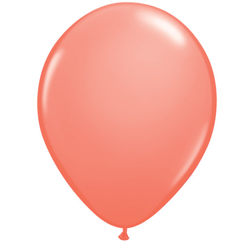 11" Fashion Coral Latex Balloons (25)
