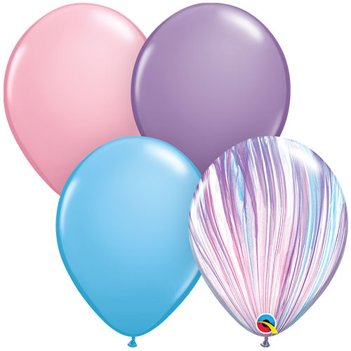 11" Fantasy Style Assortment Latex Balloons (25)