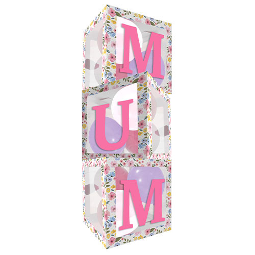 Mum Floral Letter Cubes Kit (1)