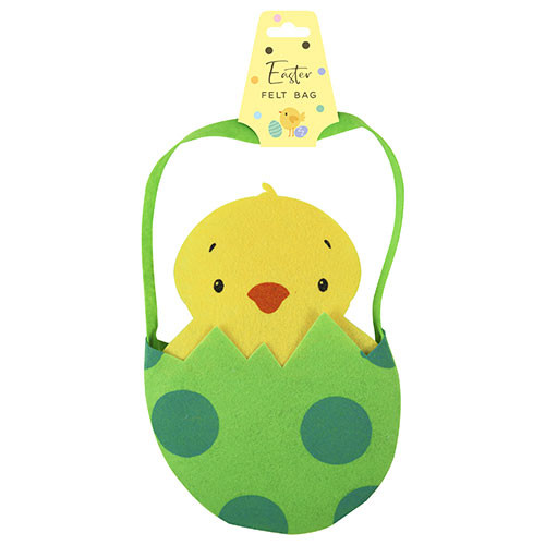 Easter Chick Felt Gift Bag (1)