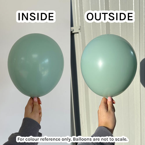 24" Empower-Mint Tuftex Latex Balloons (3)