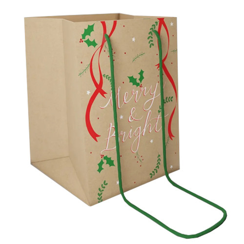 Merry & Bright Hand Tie Bag (1)