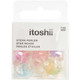 Pastel Holographic Star Shaped Beads - 6 pack (1)