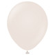 12" Retro White Sand Kalisan Latex Balloons (500)