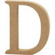 MDF Wooden Letter D - 8cm (1)