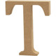 MDF Wooden Letter T - 8cm (1)