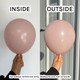 5" Standard Shell Pink Gemar Latex Balloons (50)