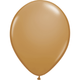 11" Fashion Mocha Brown Latex Balloons (100)