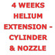 4 Weeks Helium Hire Extension - Cylinder & Nozzle