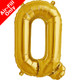 16 inch Gold Letter Q Foil Balloon (1)