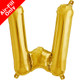 16 inch Gold Letter W Foil Balloon (1)