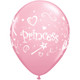 11 inch Pink Princess Latex Balloons (6)