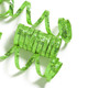Lime Green Holographic Streamers - 1.9m (10)