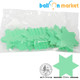 55mm Mint Green Stars Tissue Paper Confetti (50g)