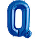 34 inch Blue Letter Q Foil Balloon (1)