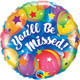 18 inch You'll Be Missed Balloons Foil Balloon (1)