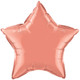 20" Coral Star Foil Balloon (1) - UNPACKAGED