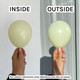 3ft Pastel Matte Yellow Sempertex Latex Balloons (2)