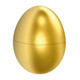 Golden Fillable Easter Eggs - 10cm (1)