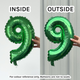 14 inch Green Number 6 Foil Balloon (1)