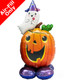 56 inch Pumpkin & Ghost Airloonz Foil Balloon (1)