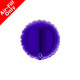 4" Indigo Blue Round Foil Balloon (1) - UNPACKAGED