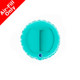 4" Tiffany Blue Round Foil Balloon (1) - UNPACKAGED