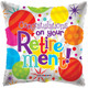 18 inch Congratulations On Your Retirement Square Balloon (1)