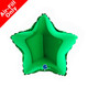 9" Green Star Foil Balloon (1) - UNPACKAGED