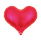 18" Red Heart Jelly Foil Balloon (1) - UNPACKAGED