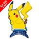 24 inch Pokemon Pikachu Sitter Foil Balloon (1)