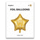 18 inch Birthday Gold Star Foil Balloon (1)