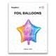18 inch Birthday Rainbow Star Foil Balloon (1)